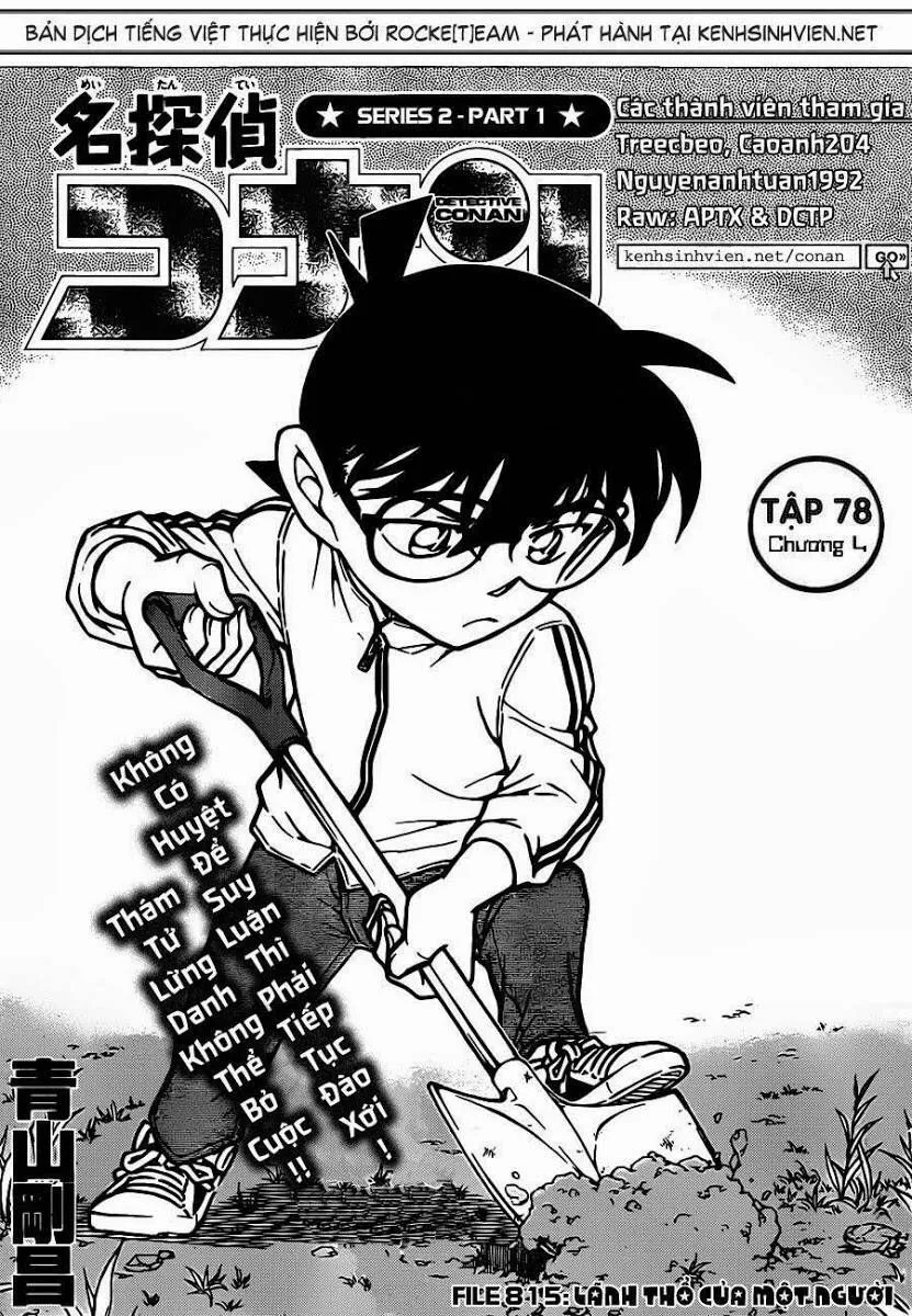 Thám Tử Lừng Danh Conan Chap 815 - Next Chap 816
