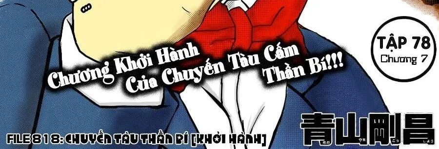 Thám Tử Lừng Danh Conan Chap 818 - Next Chap 819