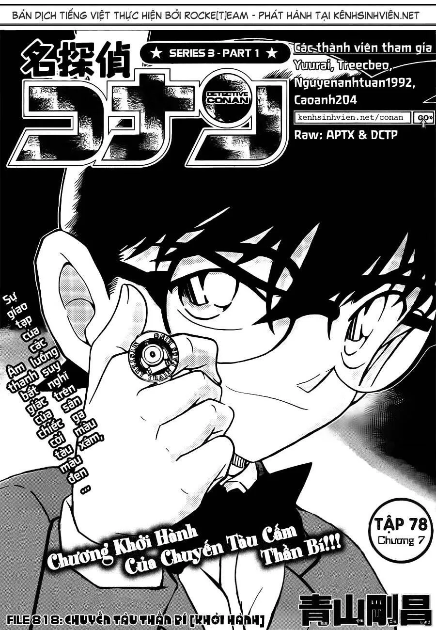 Thám Tử Lừng Danh Conan Chap 818 - Next Chap 819