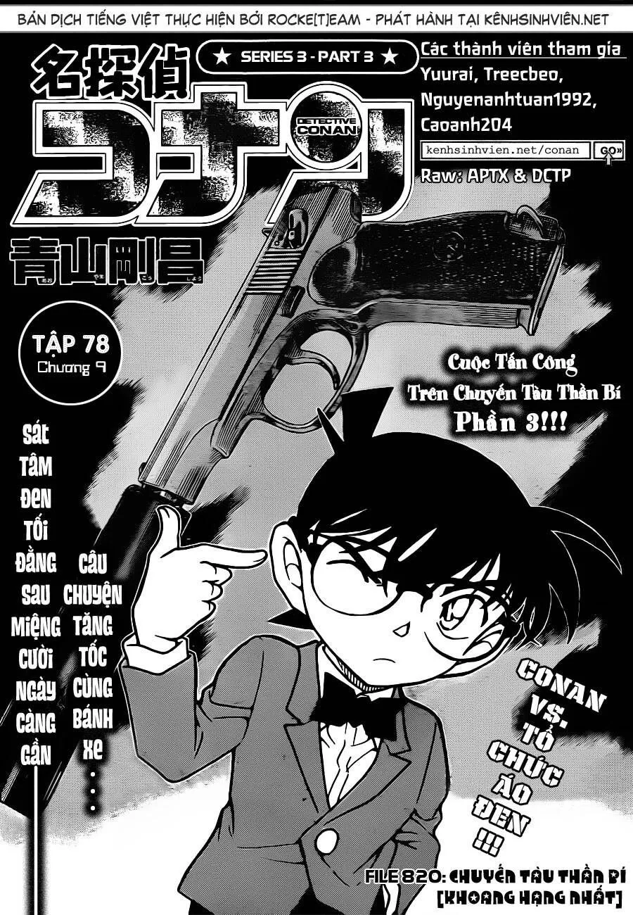 Thám Tử Lừng Danh Conan Chap 820 - Next Chap 821