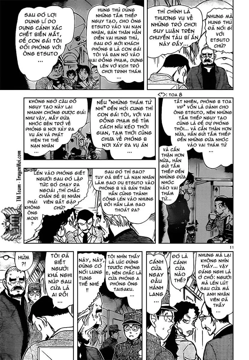 Thám Tử Lừng Danh Conan Chap 822 - Next Chap 823