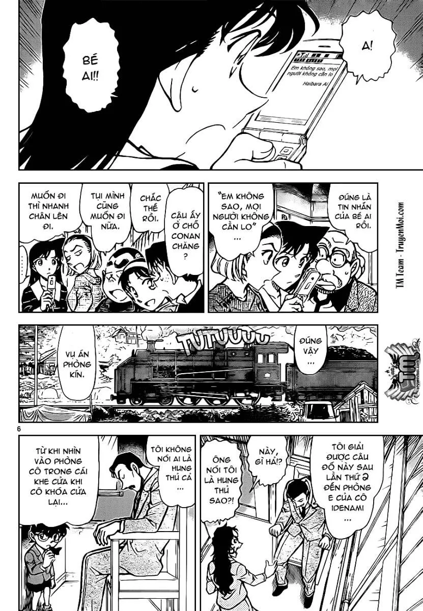 Thám Tử Lừng Danh Conan Chap 822 - Next Chap 823