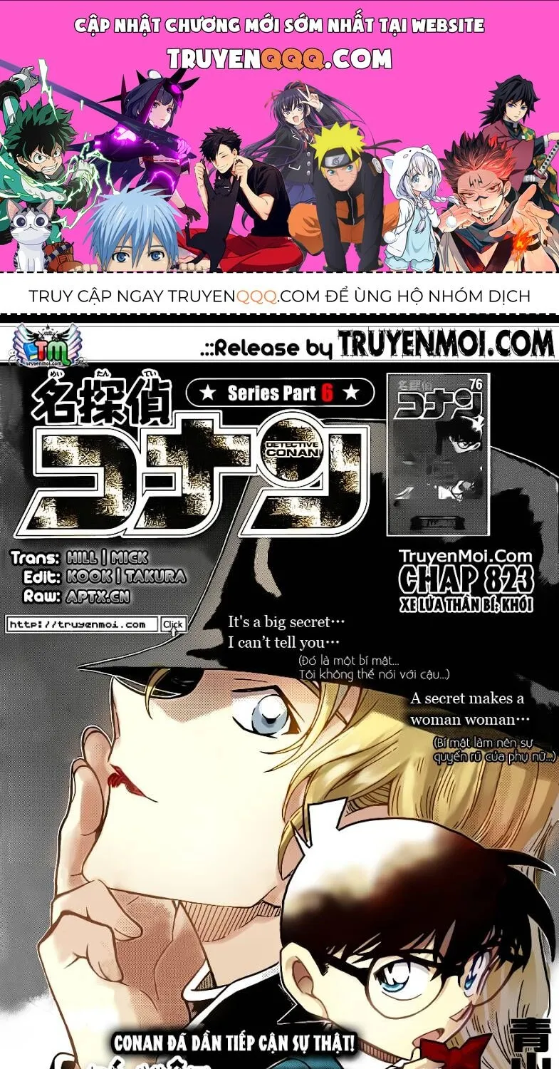 Thám Tử Lừng Danh Conan Chap 823 - Next Chap 824