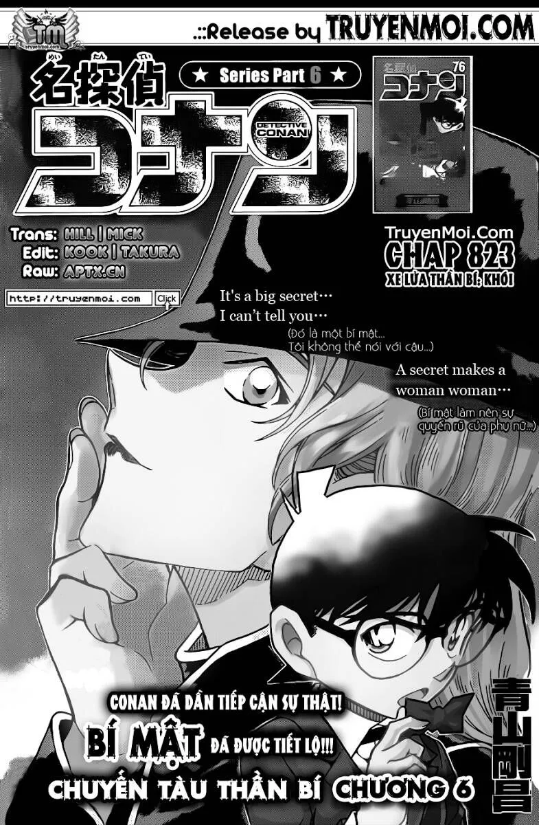 Thám Tử Lừng Danh Conan Chap 823 - Next Chap 824