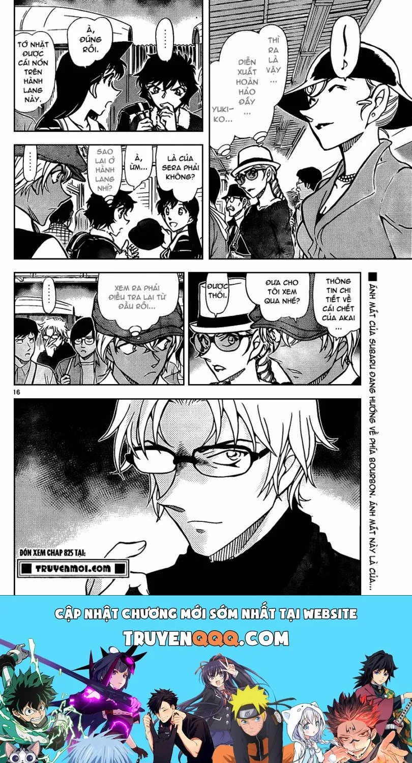 Thám Tử Lừng Danh Conan Chap 824 - Next Chap 825