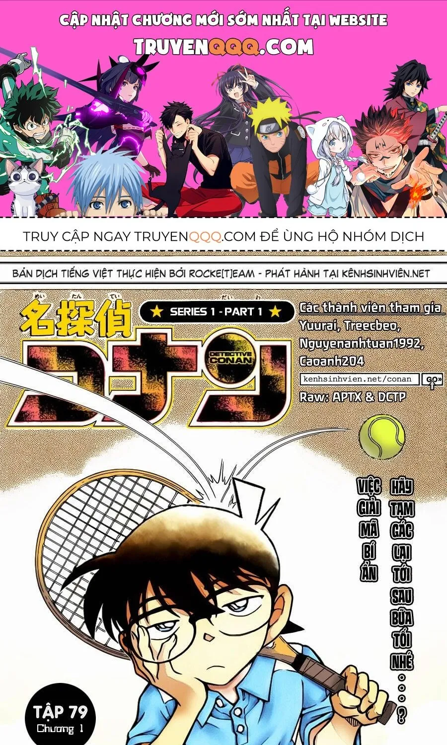 Thám Tử Lừng Danh Conan Chap 825 - Next Chap 826