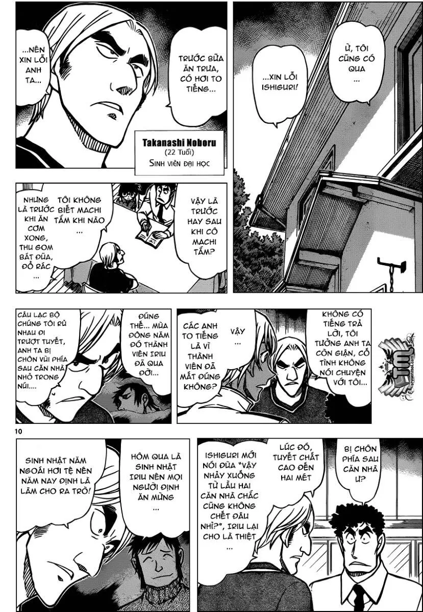 Thám Tử Lừng Danh Conan Chap 826 - Next Chap 827