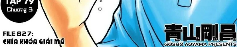 Thám Tử Lừng Danh Conan Chap 827 - Next Chap 828