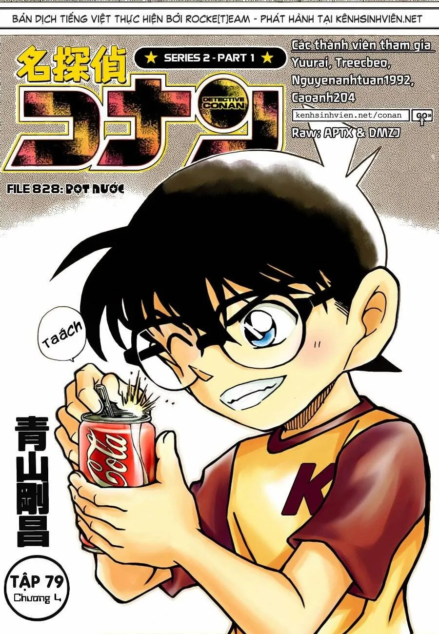 Thám Tử Lừng Danh Conan Chap 828 - Next Chap 829