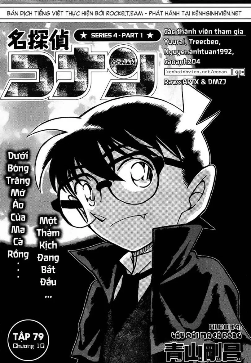 Thám Tử Lừng Danh Conan Chap 834 - Next Chap 835