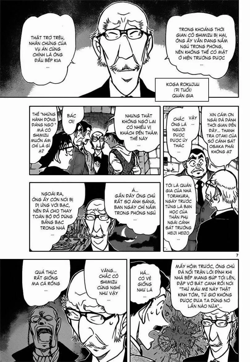Thám Tử Lừng Danh Conan Chap 834 - Next Chap 835
