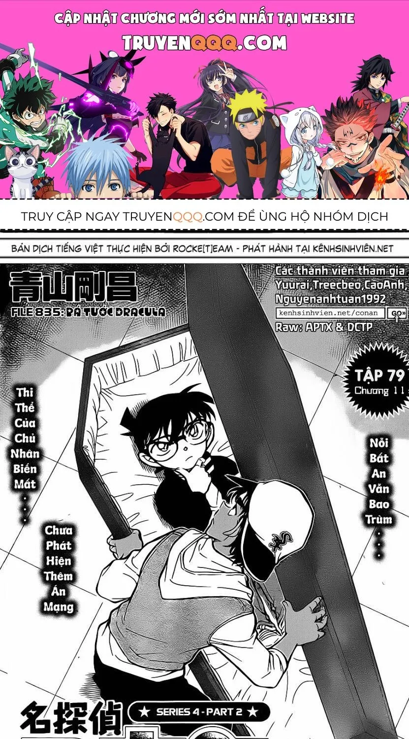 Thám Tử Lừng Danh Conan Chap 835 - Next Chap 836