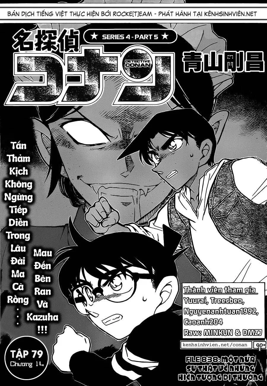 Thám Tử Lừng Danh Conan Chap 838 - Next Chap 839