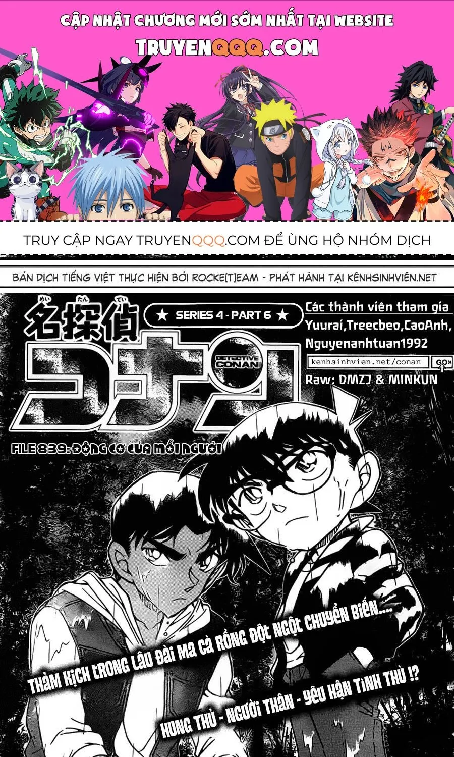 Thám Tử Lừng Danh Conan Chap 839 - Next Chap 840