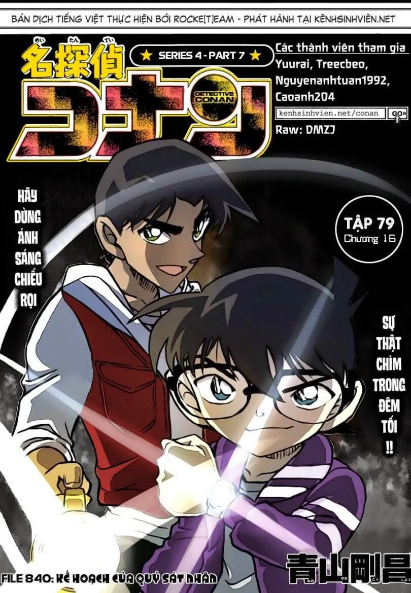 Thám Tử Lừng Danh Conan Chap 840 - Next Chap 841