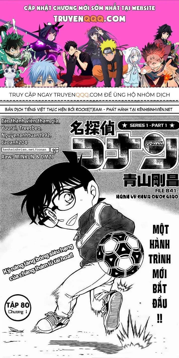 Thám Tử Lừng Danh Conan Chap 841 - Next Chap 842