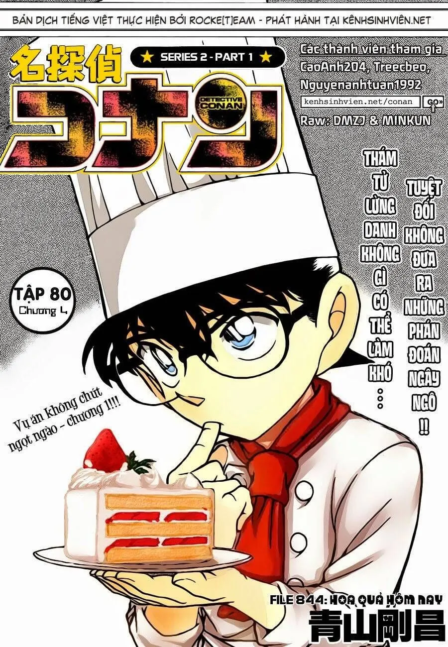 Thám Tử Lừng Danh Conan Chap 844 - Next Chap 845