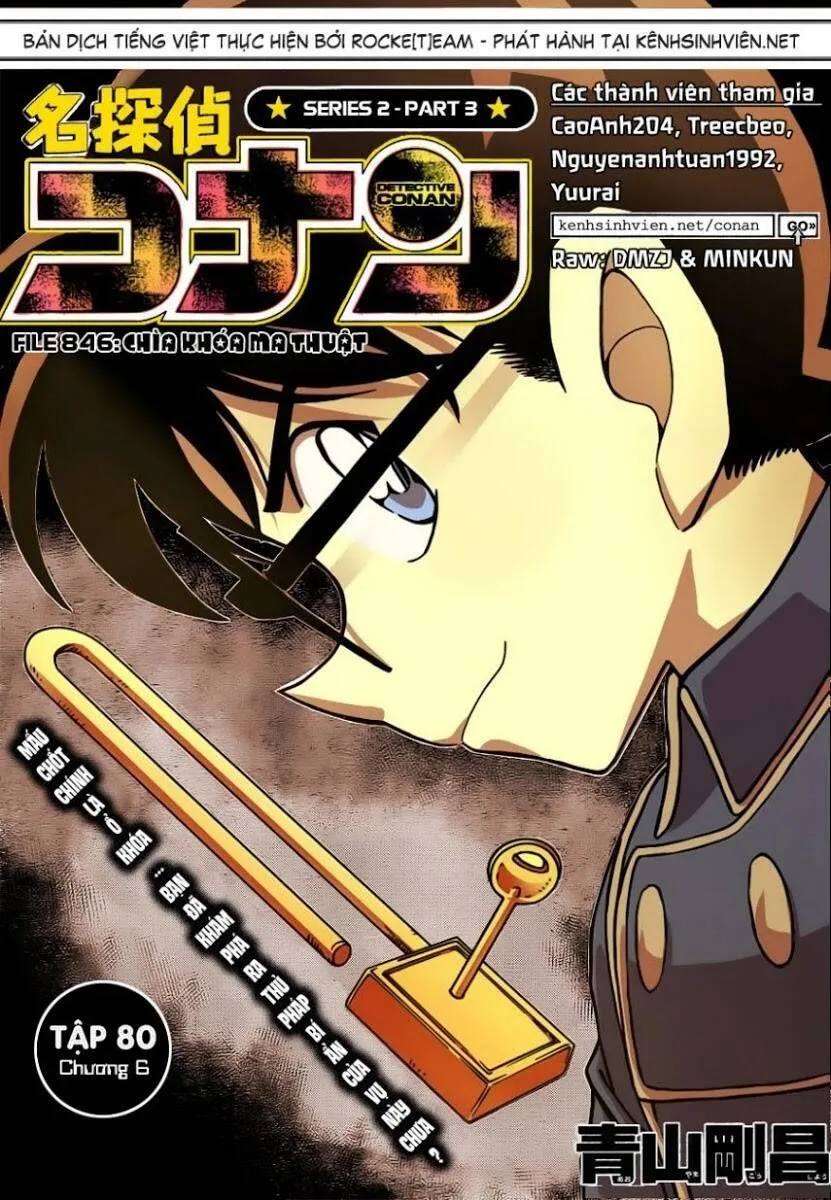 Thám Tử Lừng Danh Conan Chap 846 - Next Chap 847