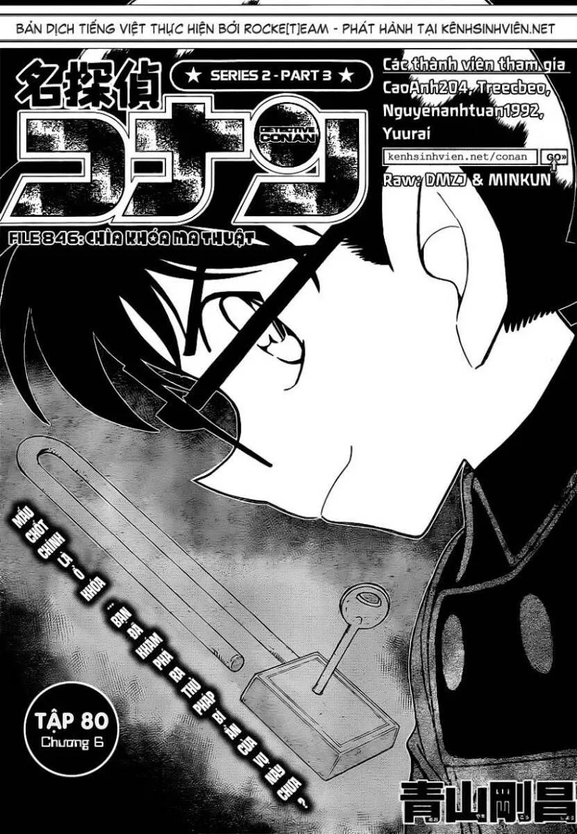 Thám Tử Lừng Danh Conan Chap 846 - Next Chap 847