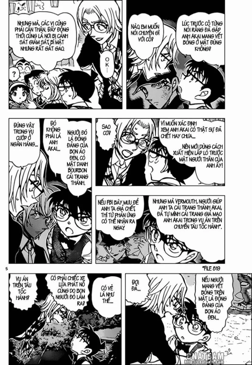 Thám Tử Lừng Danh Conan Chap 850 - Next Chap 851