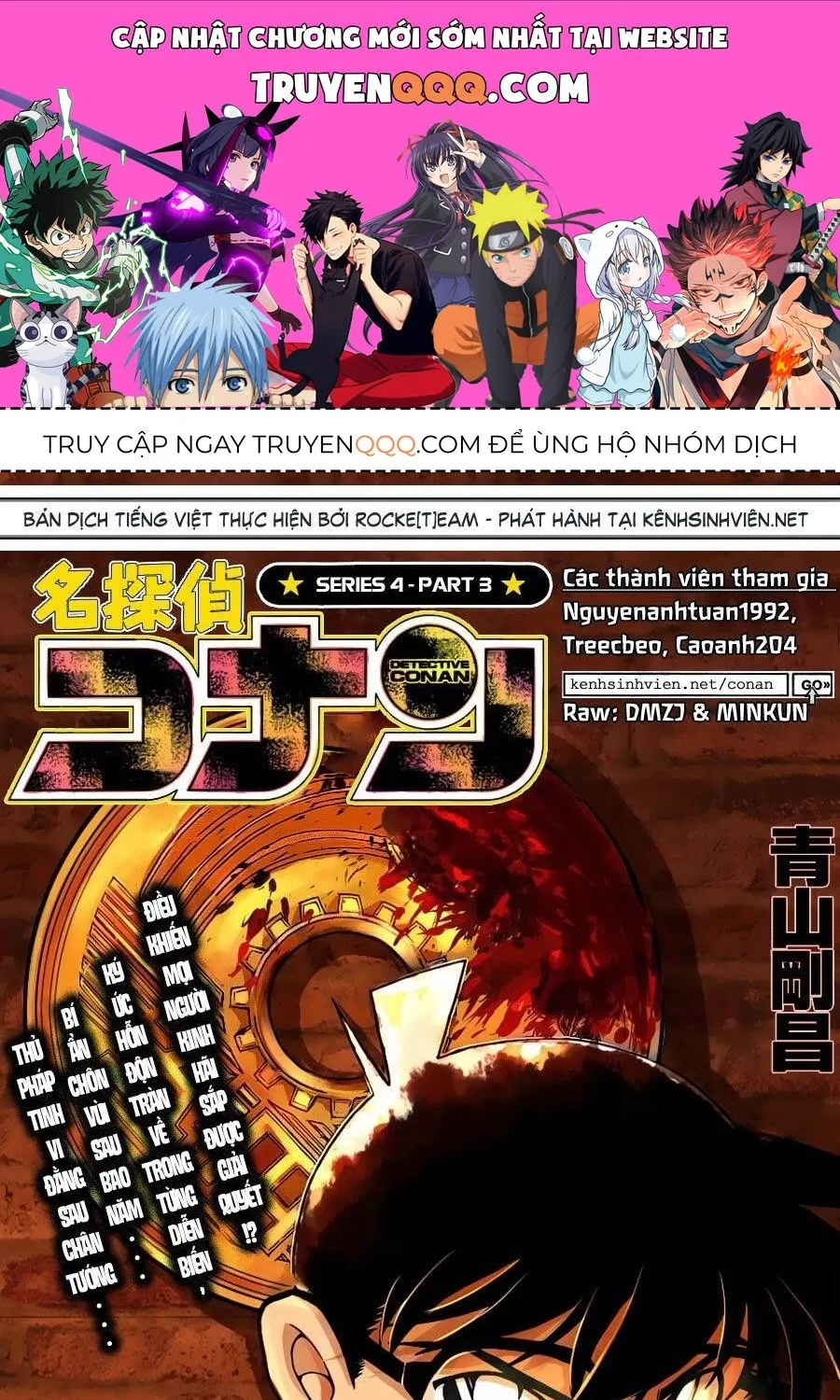 Thám Tử Lừng Danh Conan Chap 852 - Next Chap 853