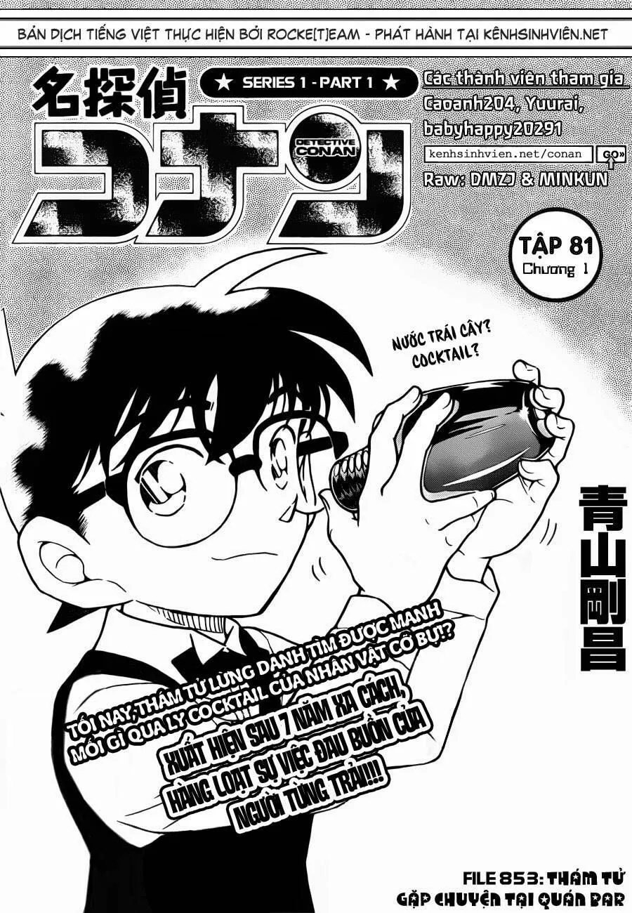 Thám Tử Lừng Danh Conan Chap 853 - Next Chap 854
