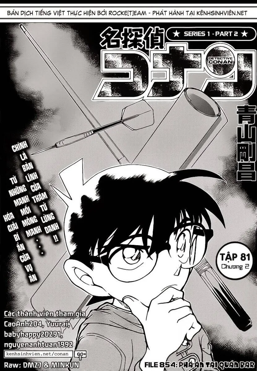 Thám Tử Lừng Danh Conan Chap 854 - Next Chap 855