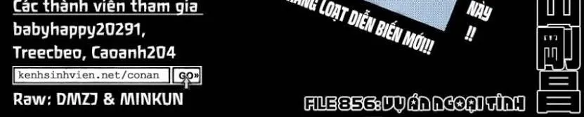 Thám Tử Lừng Danh Conan Chap 856 - Next Chap 857