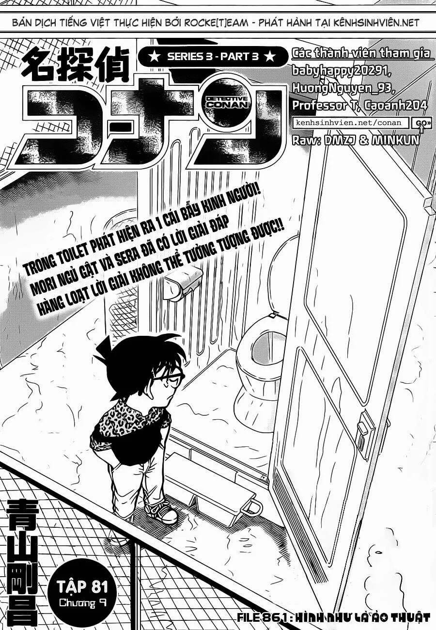 Thám Tử Lừng Danh Conan Chap 861 - Next Chap 862