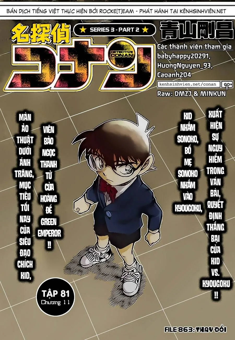 Thám Tử Lừng Danh Conan Chap 863 - Next Chap 864