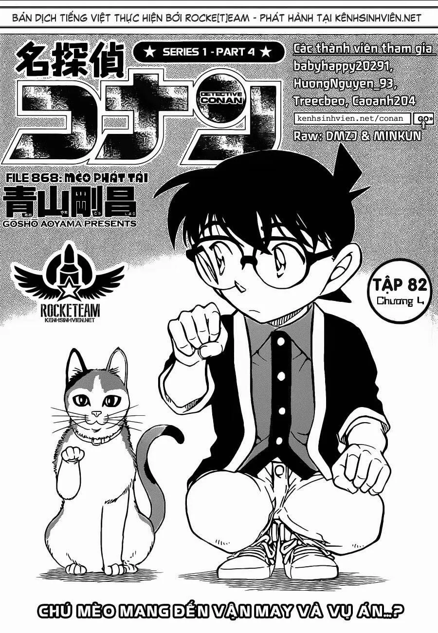 Thám Tử Lừng Danh Conan Chap 868 - Next Chap 869