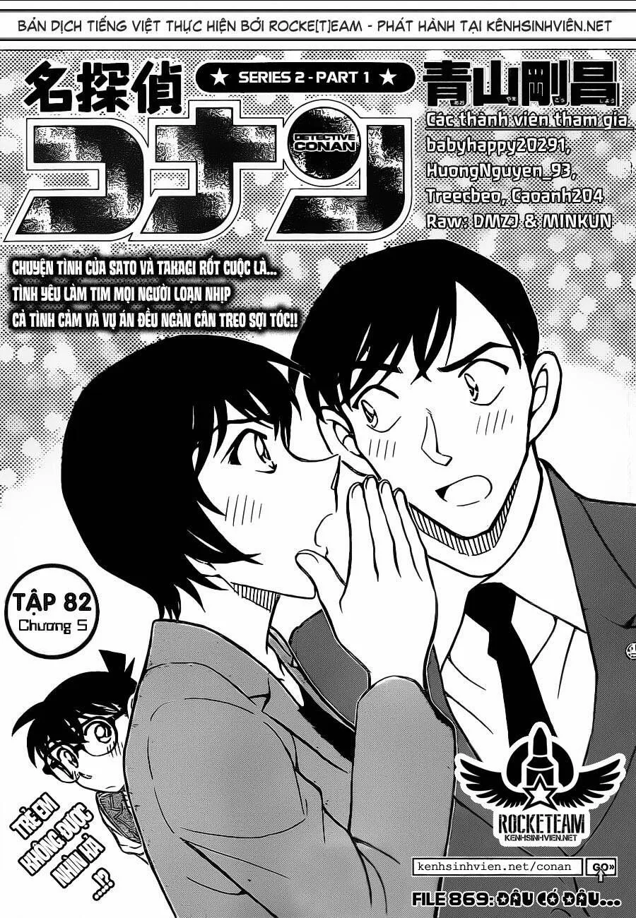 Thám Tử Lừng Danh Conan Chap 869 - Next Chap 870