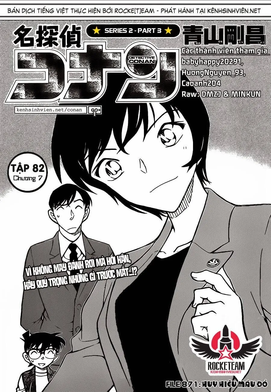 Thám Tử Lừng Danh Conan Chap 871 - Next Chap 872