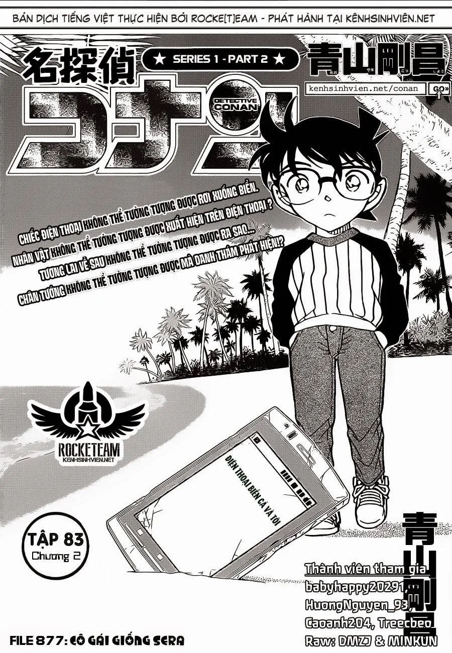 Thám Tử Lừng Danh Conan Chap 877 - Next Chap 878