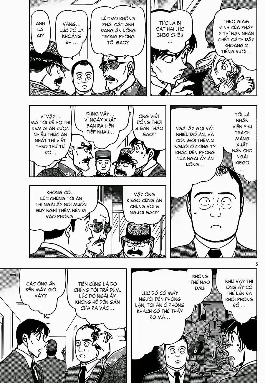 Thám Tử Lừng Danh Conan Chap 877 - Next Chap 878