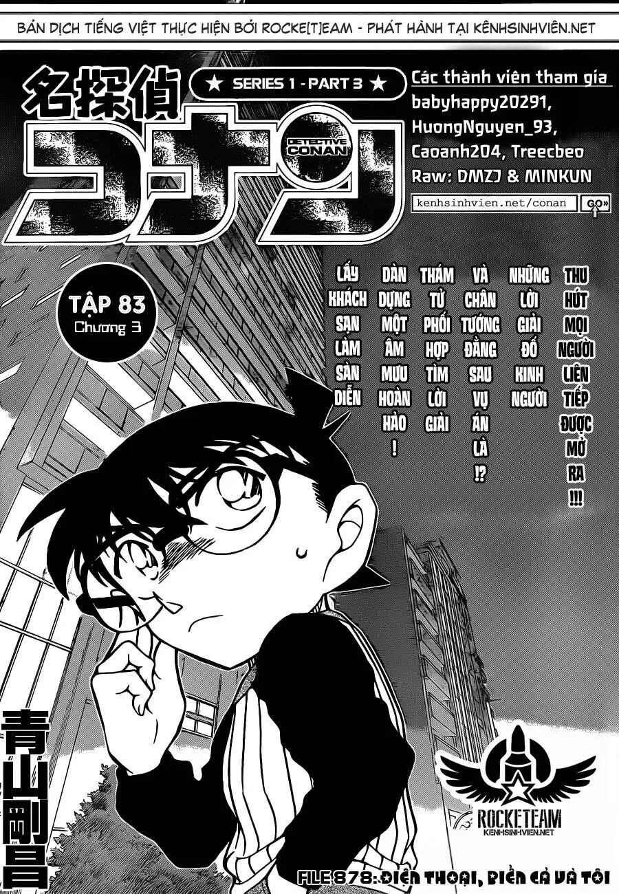 Thám Tử Lừng Danh Conan Chap 878 - Next Chap 879