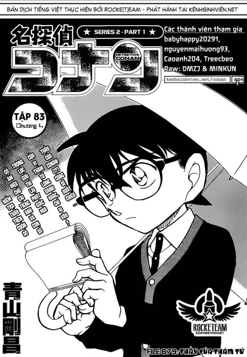 Thám Tử Lừng Danh Conan Chap 879 - Next Chap 880