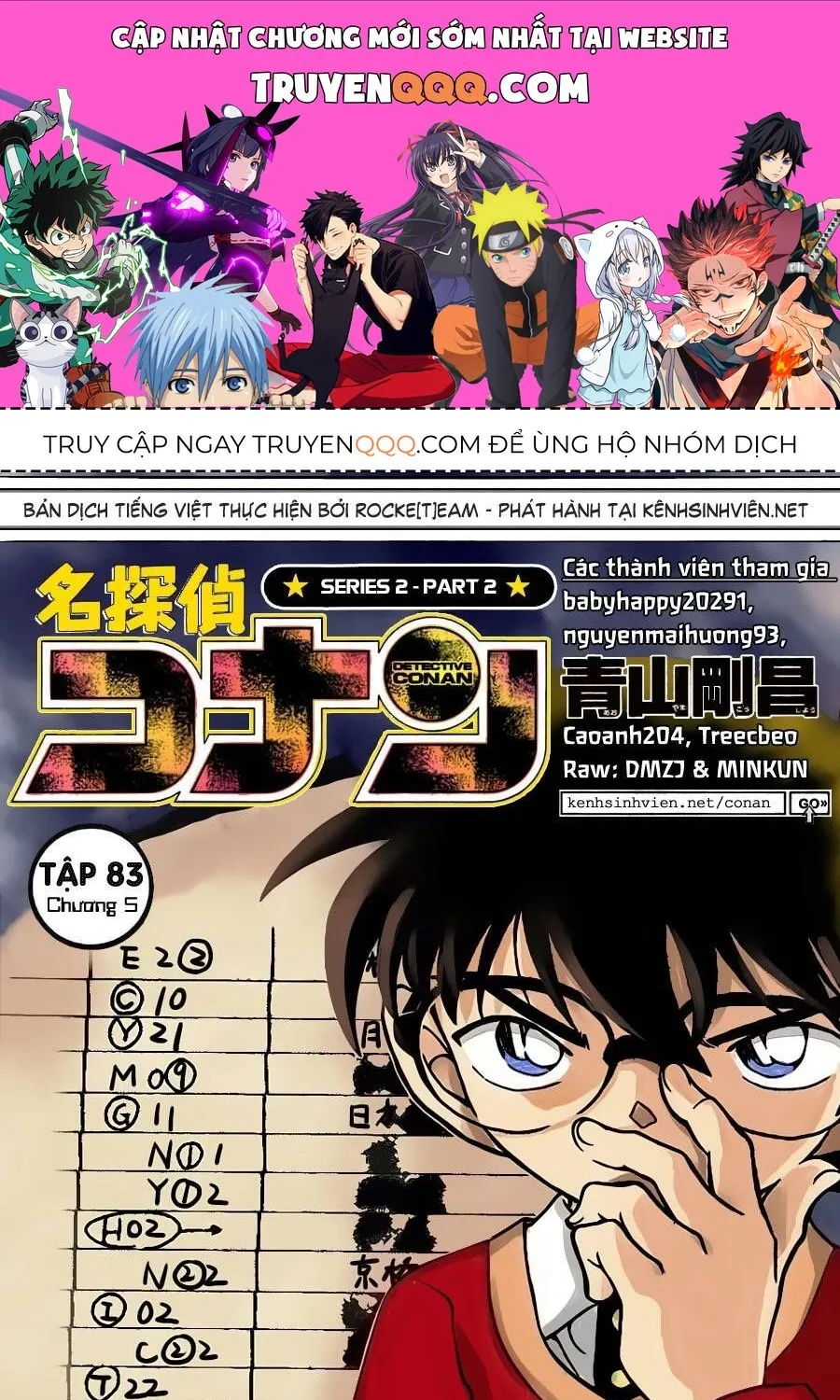 Thám Tử Lừng Danh Conan Chap 880 - Next Chap 881