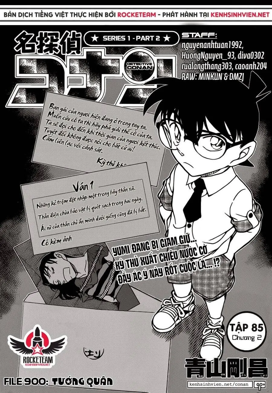 Thám Tử Lừng Danh Conan Chap 900 - Next Chap 901