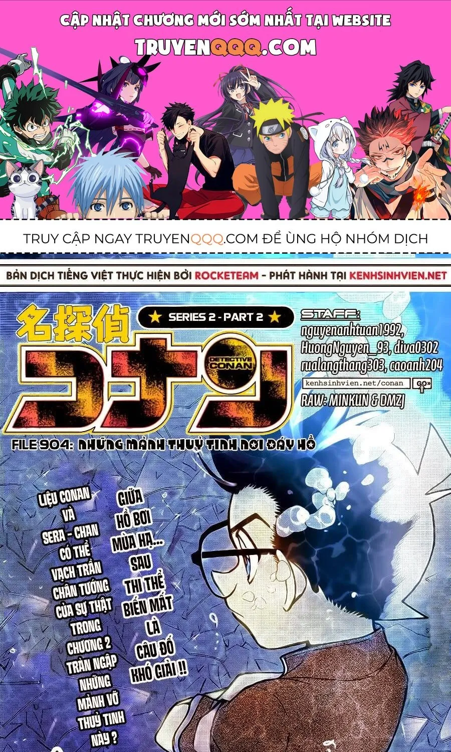 Thám Tử Lừng Danh Conan Chap 904 - Next Chap 905