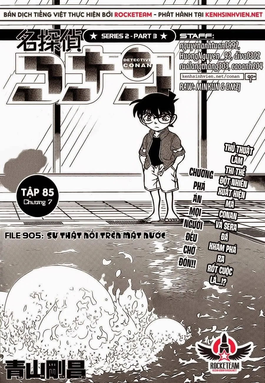 Thám Tử Lừng Danh Conan Chap 905 - Next Chap 906