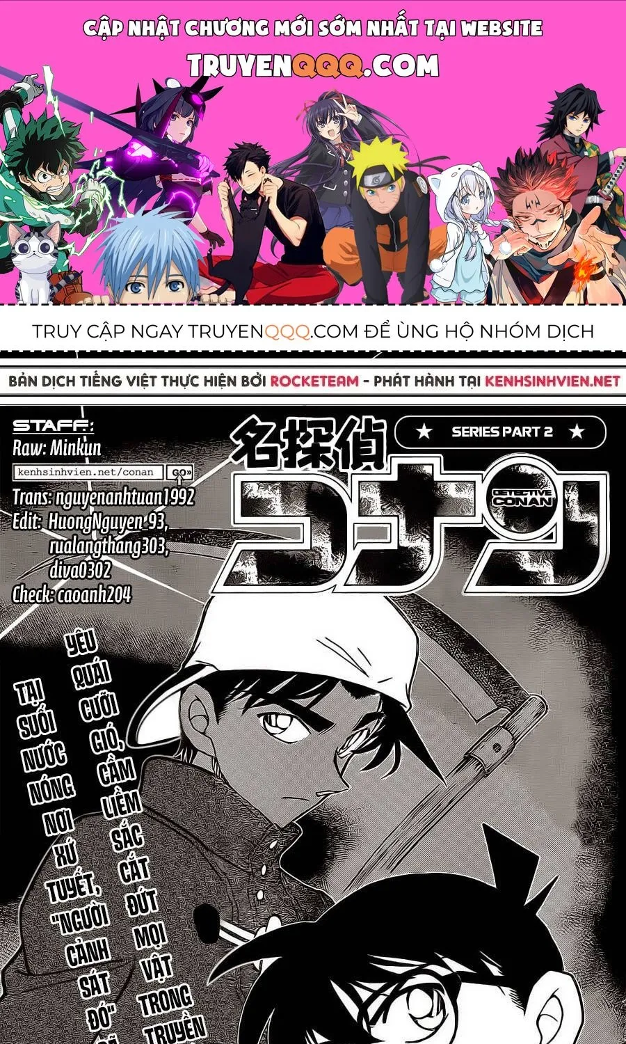 Thám Tử Lừng Danh Conan Chap 910 - Next Chap 911