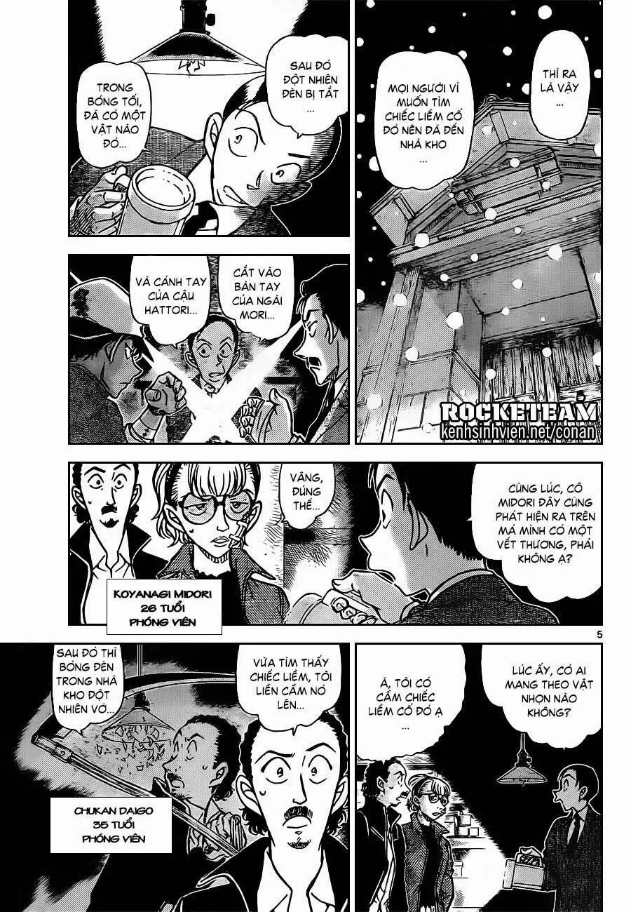 Thám Tử Lừng Danh Conan Chap 910 - Next Chap 911