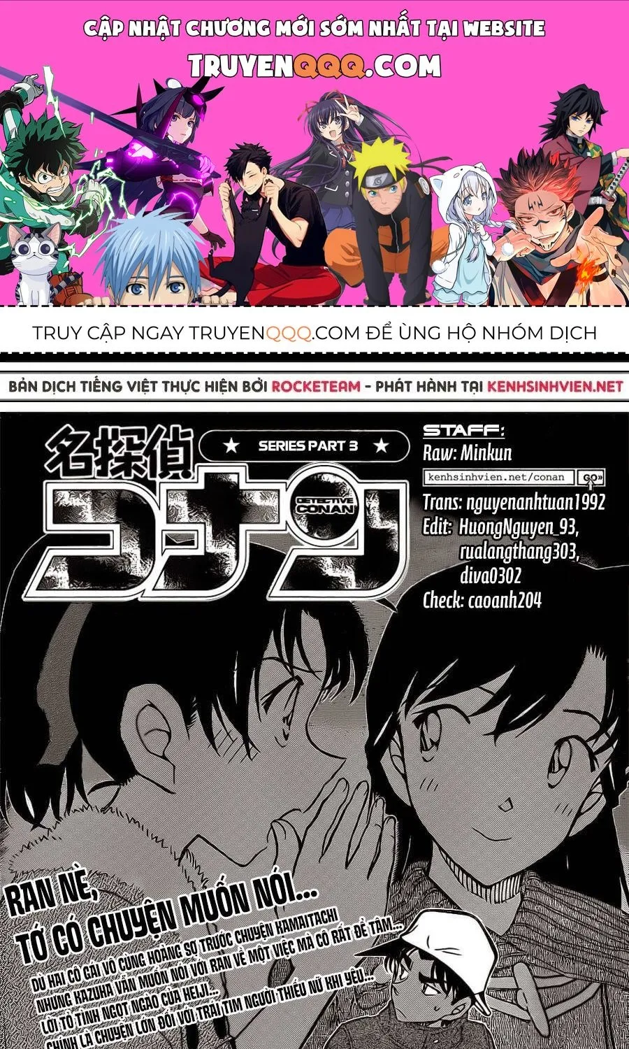 Thám Tử Lừng Danh Conan Chap 911 - Next Chap 912