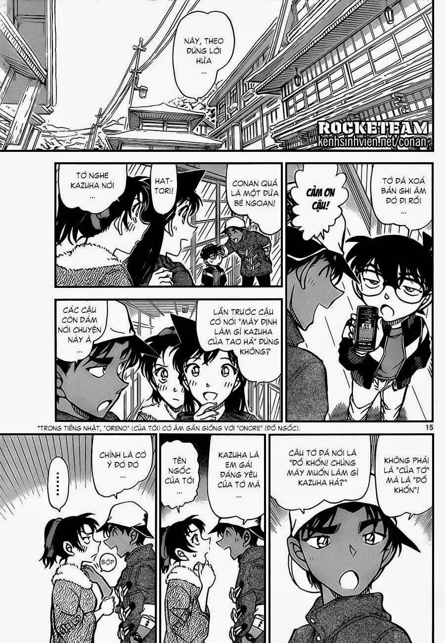 Thám Tử Lừng Danh Conan Chap 912 - Next Chap 913