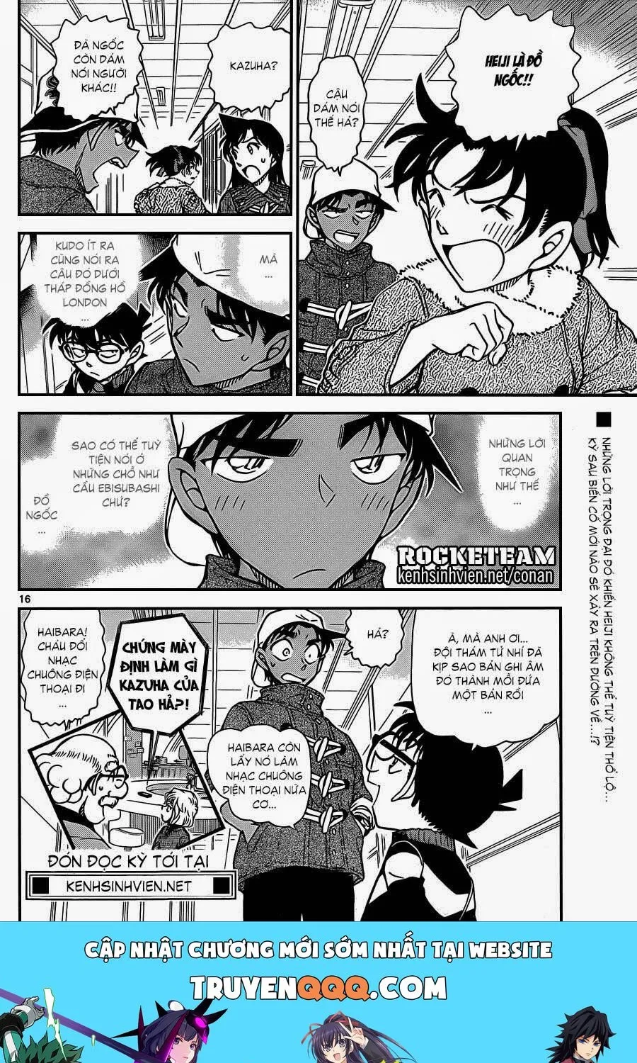 Thám Tử Lừng Danh Conan Chap 912 - Next Chap 913