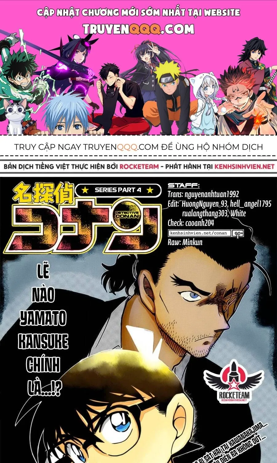 Thám Tử Lừng Danh Conan Chap 916 - Next Chap 917