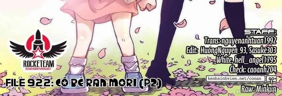 Thám Tử Lừng Danh Conan Chap 922 - Next Chap 923