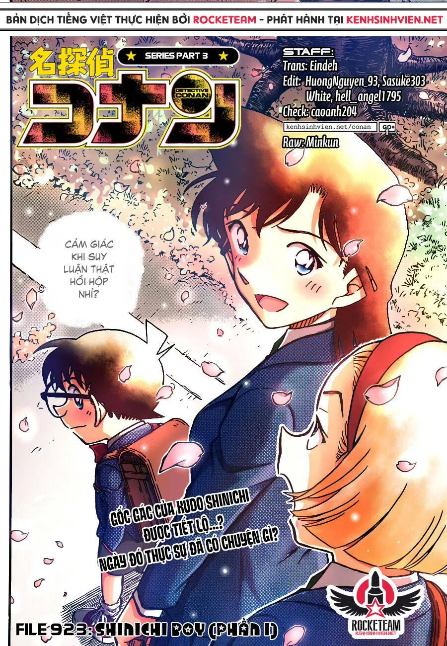 Thám Tử Lừng Danh Conan Chap 923 - Next Chap 924