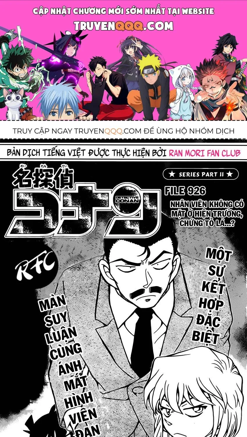 Thám Tử Lừng Danh Conan Chap 926 - Next Chap 927